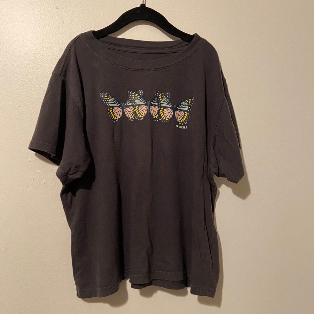 O’Neill girls butterfly tee